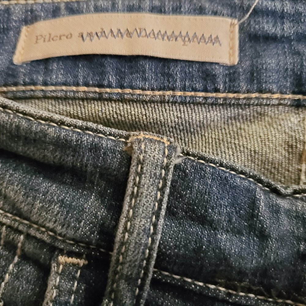 Pilcro And The Letterpress Hyphen Mid Rise Jeans Sz 26 - Picture 9 of 12